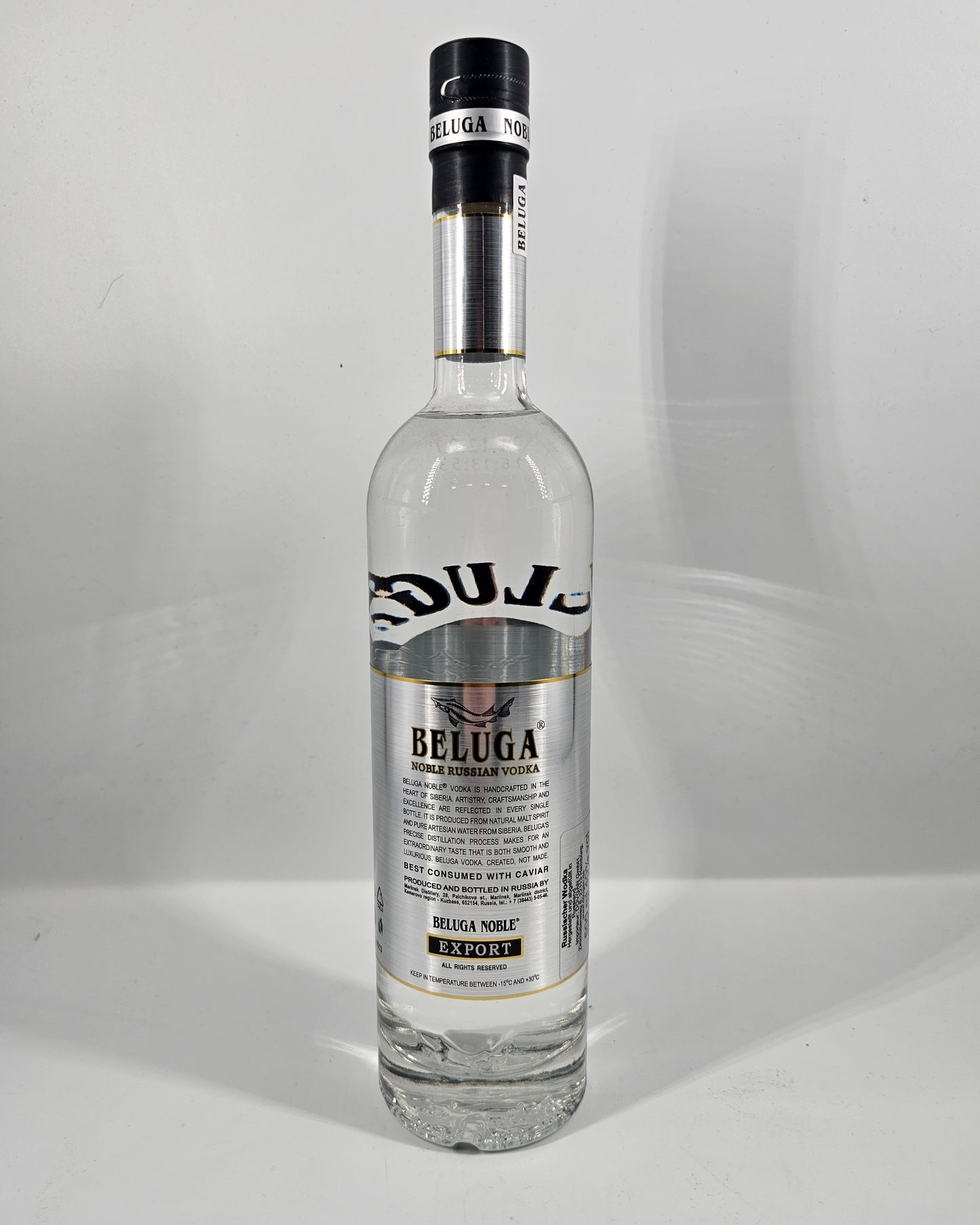 Beluga Noble Russian Vodka Export 40% 1L