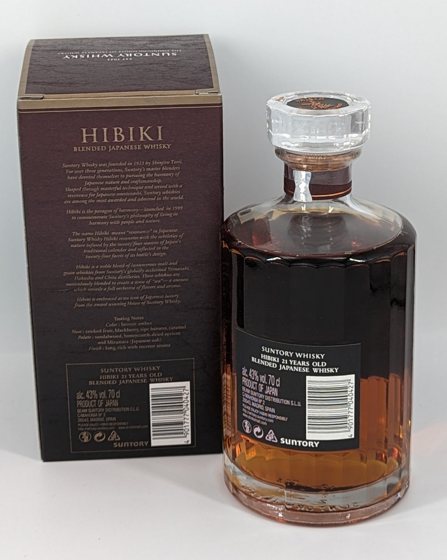 Hibiki 21 Jahre 43% 0,7L