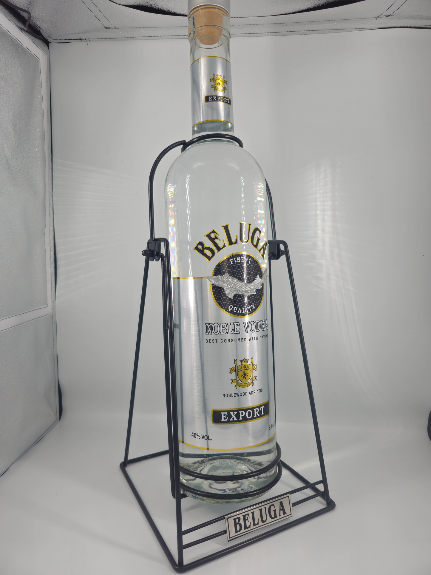 Beluga Noble Russian Vodka Export 6L 40% + GB