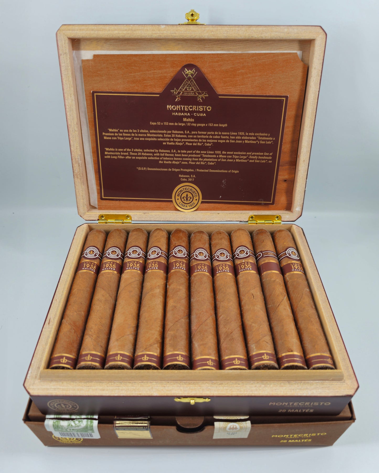 Montecristo 1935 Maltes 20 Stk