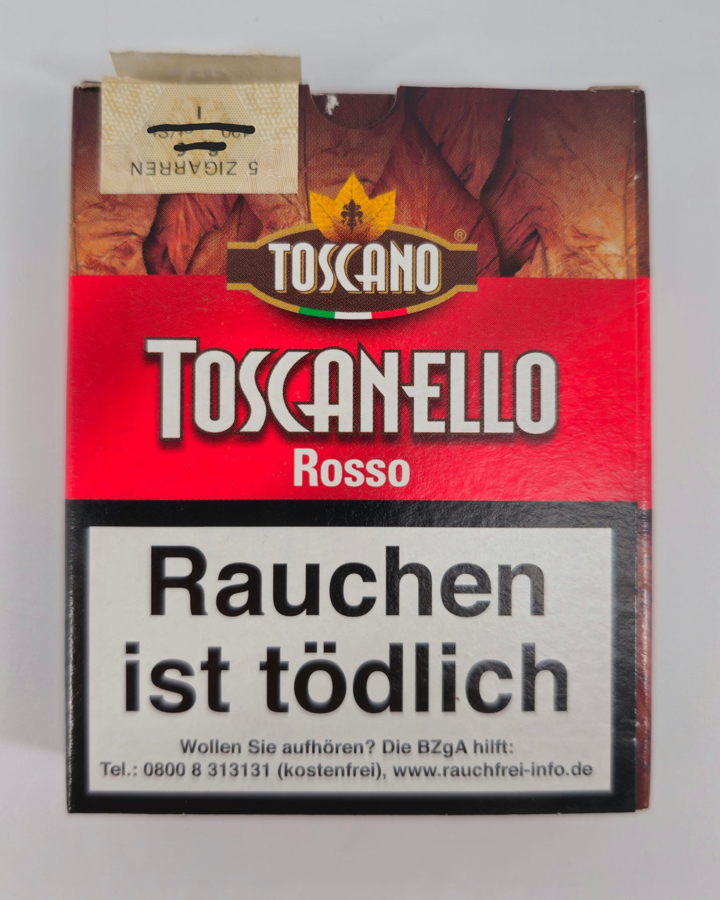 Toscanello Rosso 5 chiếc