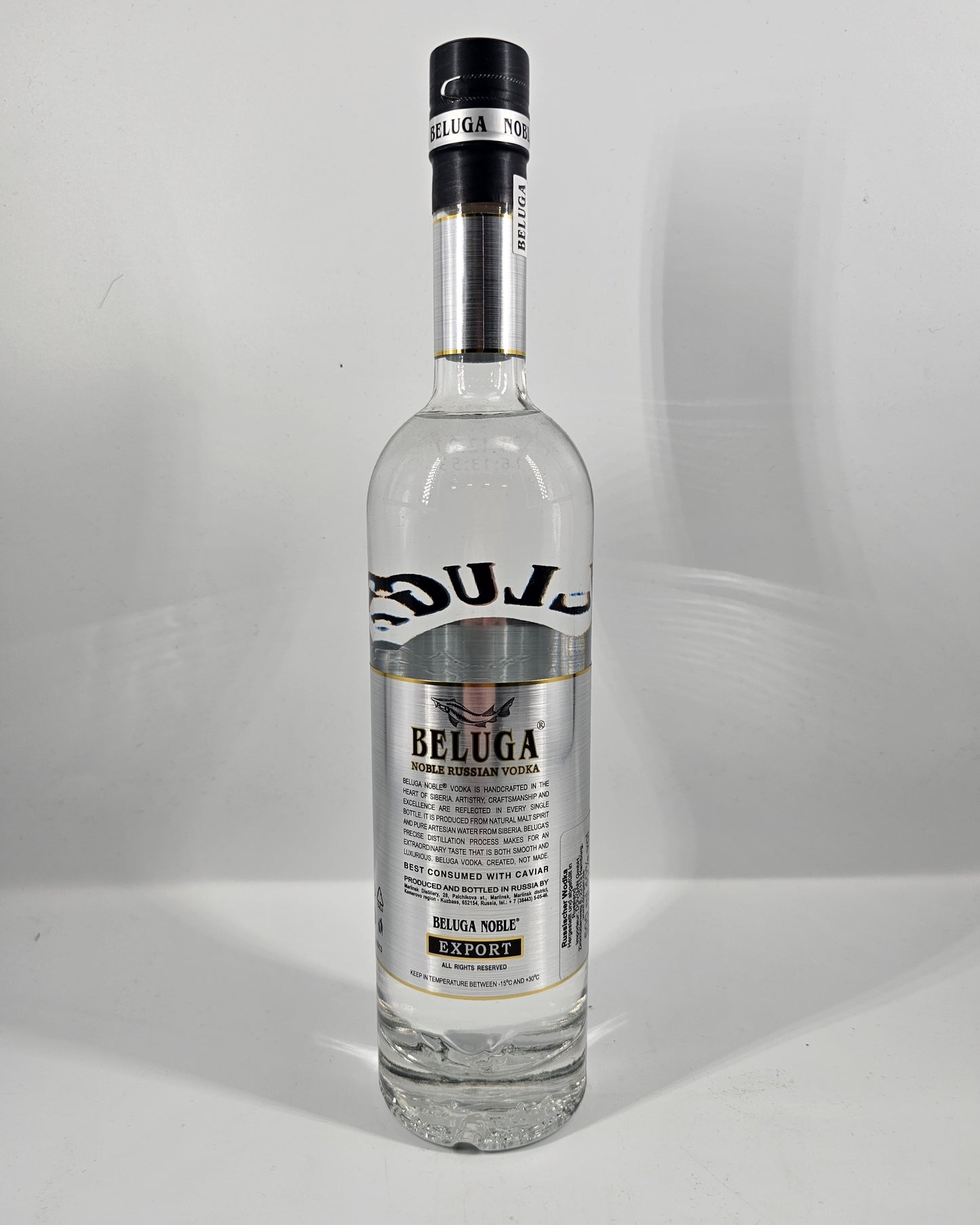 Rượu Vodka Beluga Noble Nga Xuất Khẩu 40% 1L