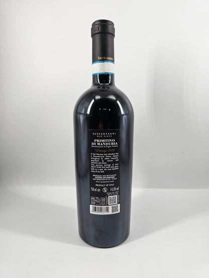 San Marzano Sessanntanni 60 năm Primitivo Manduria 14,5% 750ml