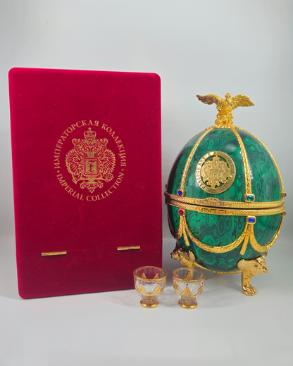 Bộ sưu tập Vodka Imperial Faberge Egg Green