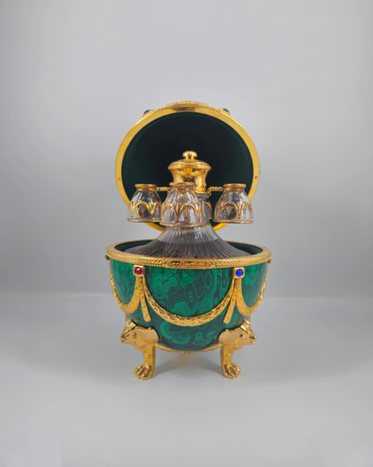 Bộ sưu tập Vodka Imperial Faberge Egg Green