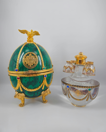 Bộ sưu tập Vodka Imperial Faberge Egg Green