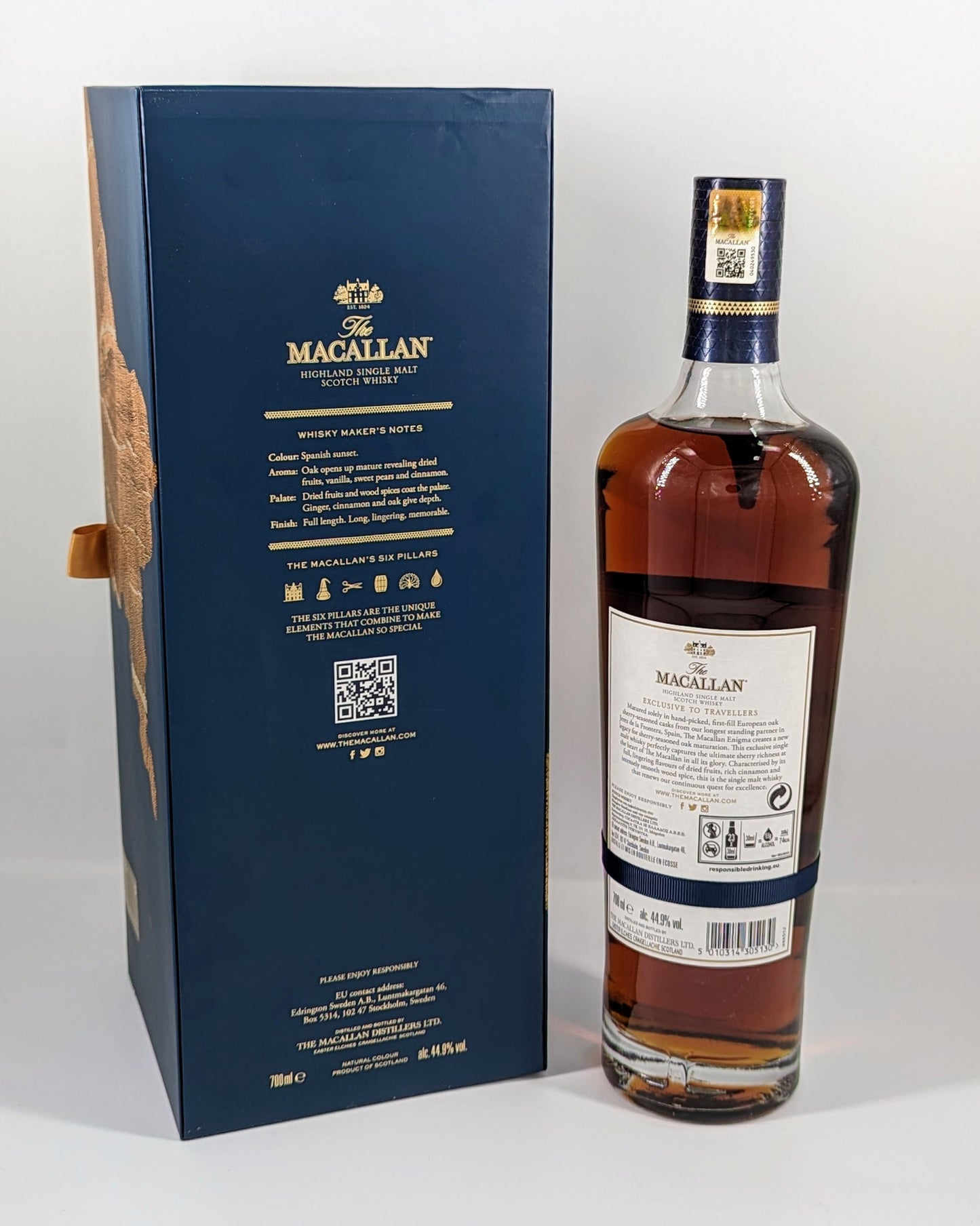 The Macallan ENIGMA Single Malt Whisky 44,9% 0,7L