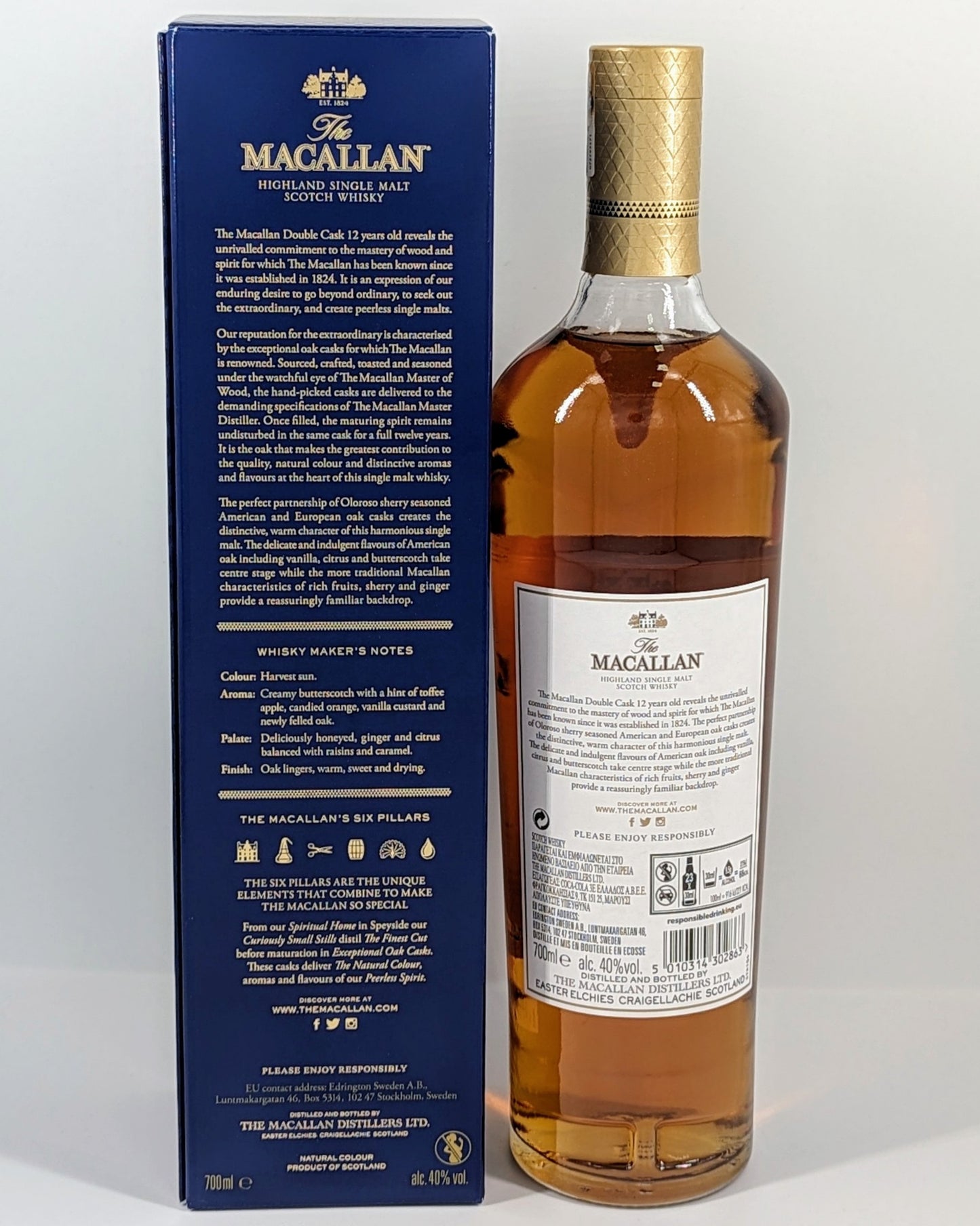 Thùng đôi Macallan 12 năm 40% 0,7L