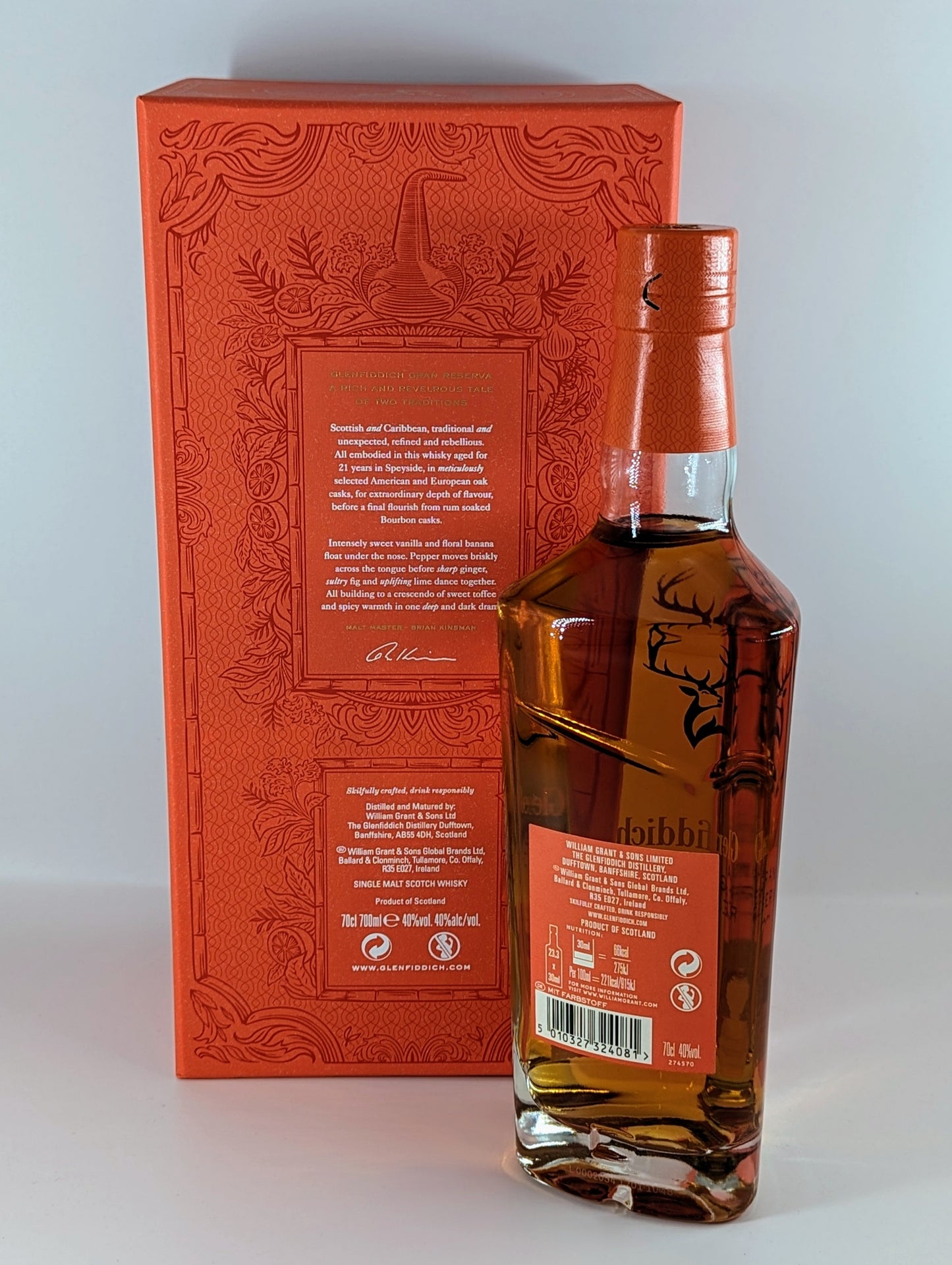 Glenfiddich 21 năm 40% 0,7L