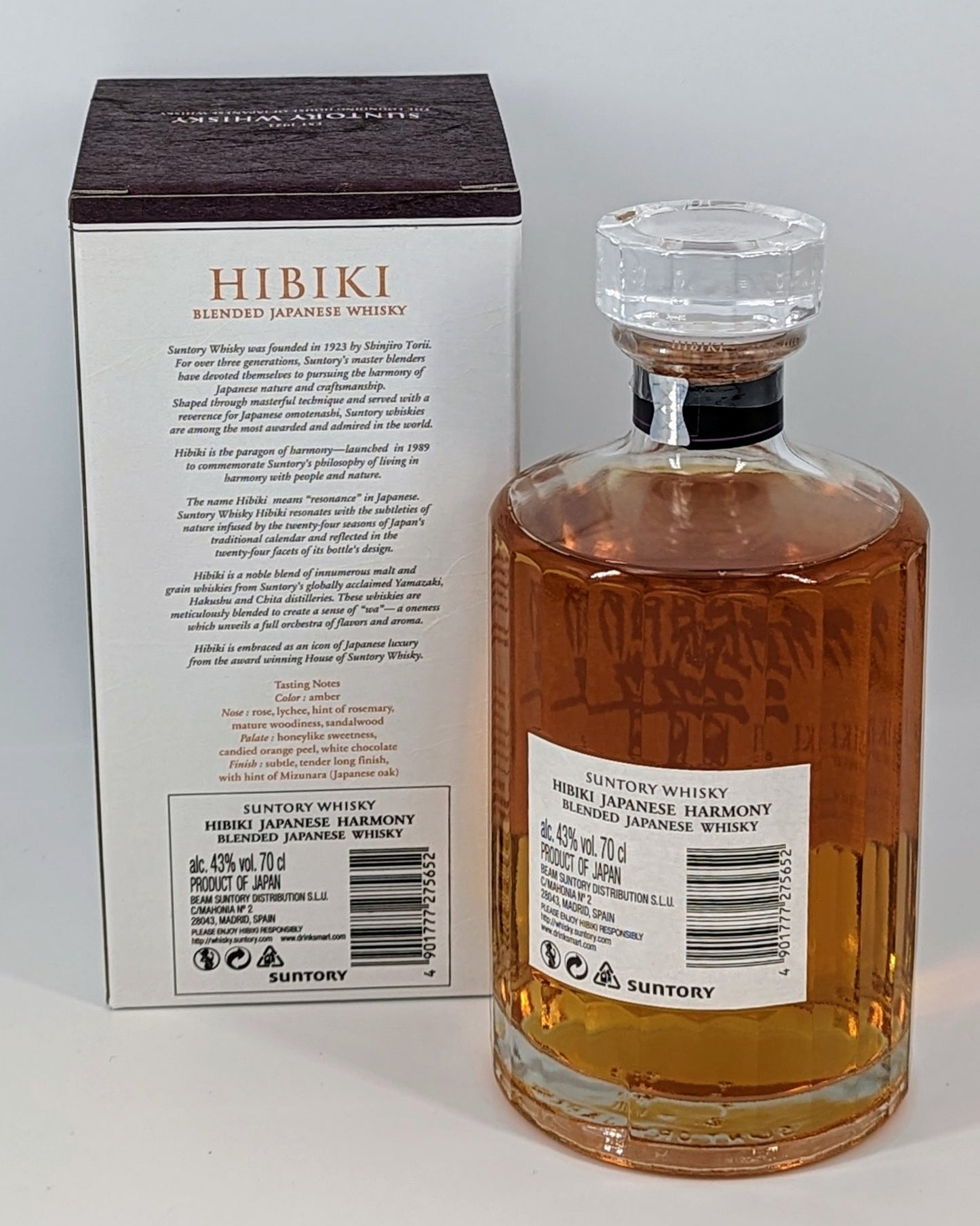 Hibiki Japanese Harmony 43% 0,7L