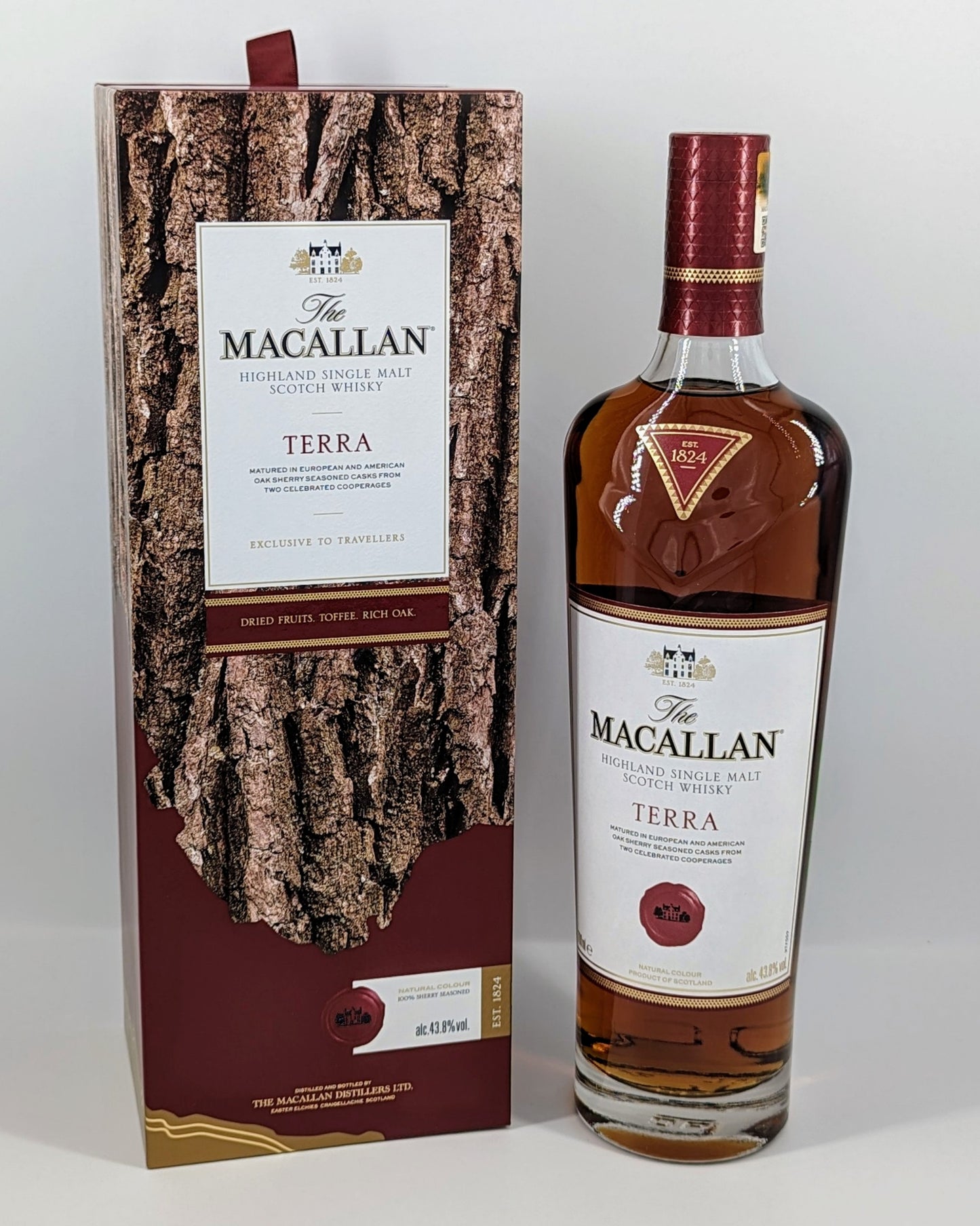 The Macallan Terra Single Malt Scotch 43.8% 0,7l