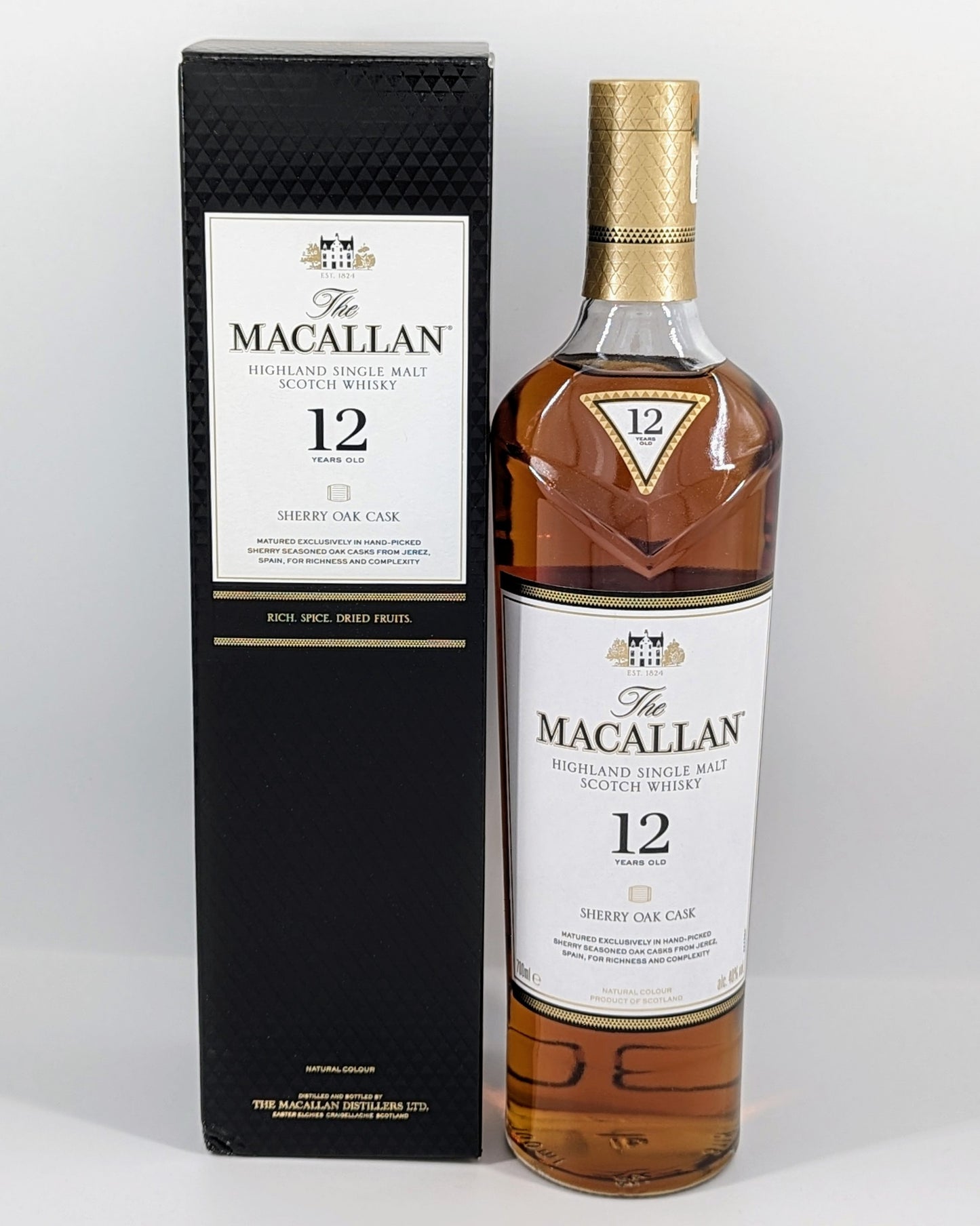 Macallan 12 Sherry Oak 40% 0,7L