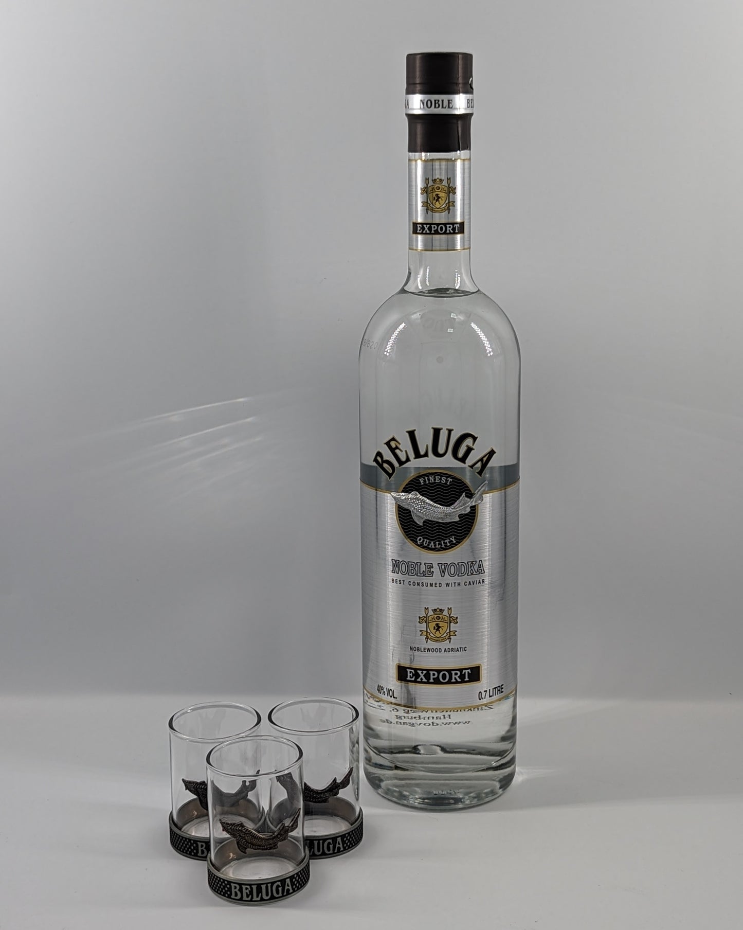 Rượu Vodka Beluga Noble Nga Xuất Khẩu 40% 0.7L