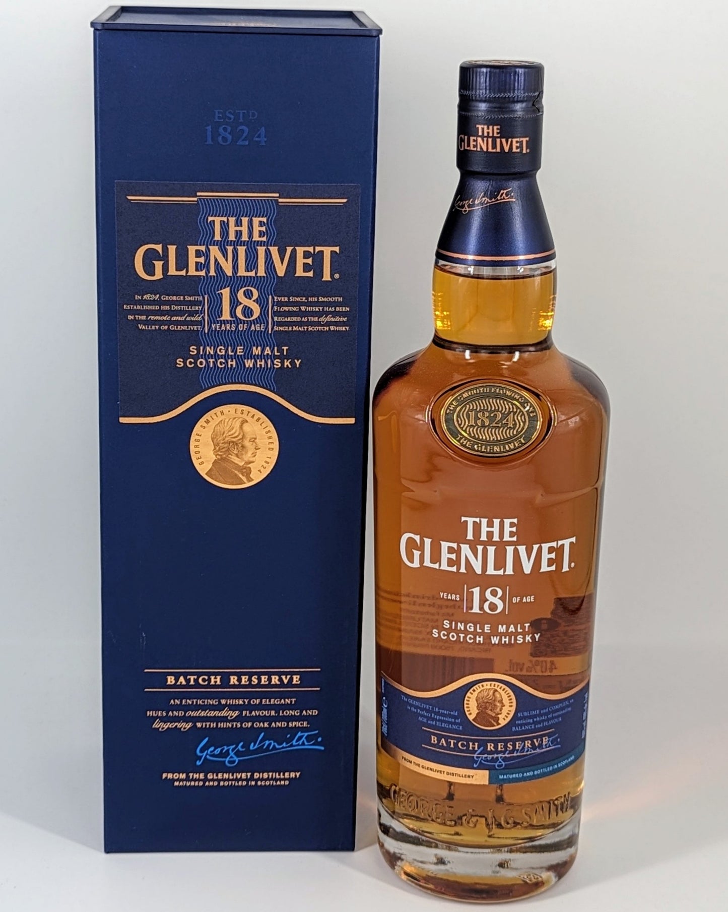 Glenlivet 18 năm 40% 0,7L